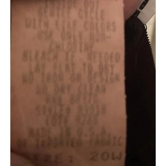 Ronni Nicole II Maxi Vest Black With Turquoise & Pink Buttons & Print 20W - Picture 6 of 6